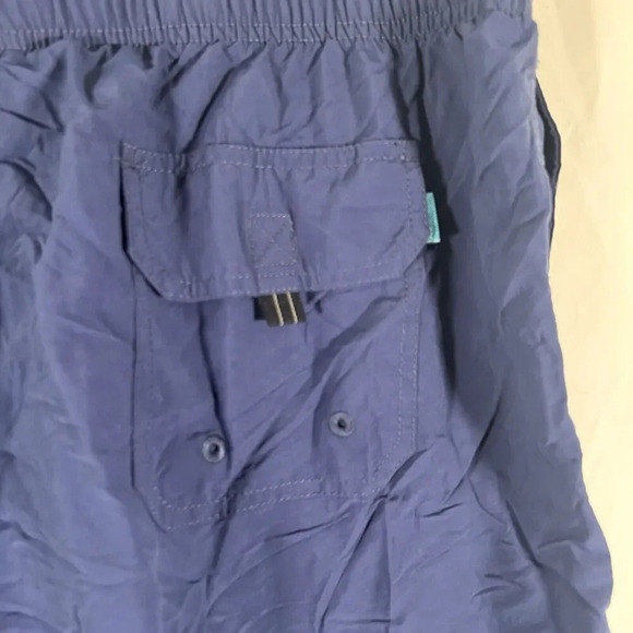 Tommy Bahama Swim Trunks Men's XL Navy Blue Drawstring Lined Pockets Relax - Picture 7 of 10
